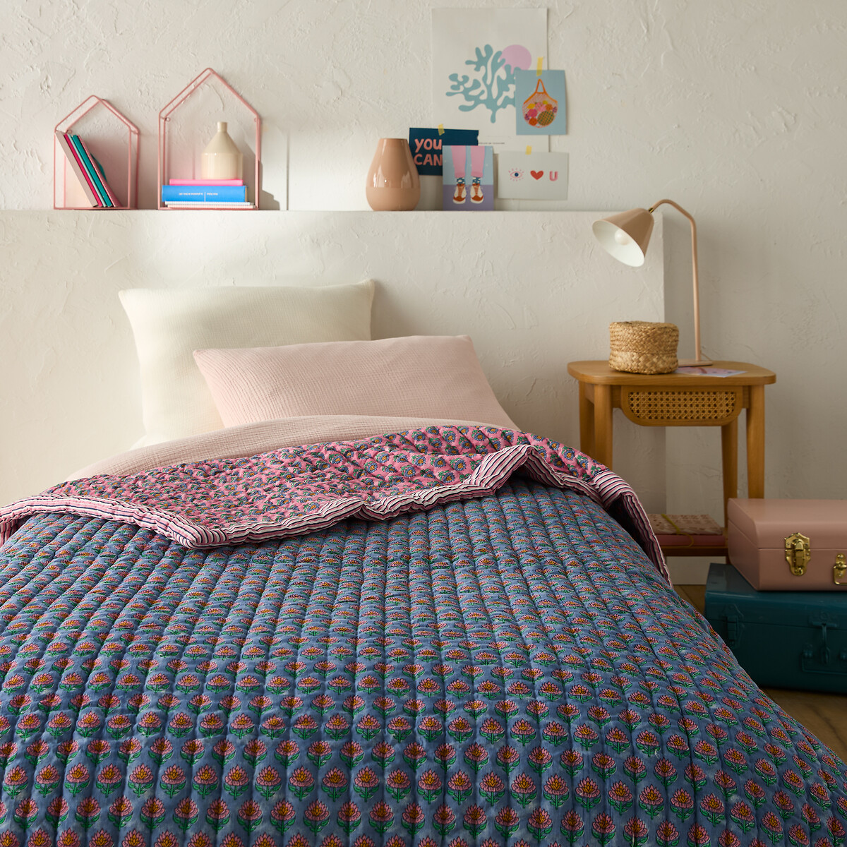 LA REDOUTE INTERIEURS<br>Colcha acolchoada para cama infantil, Sanaa