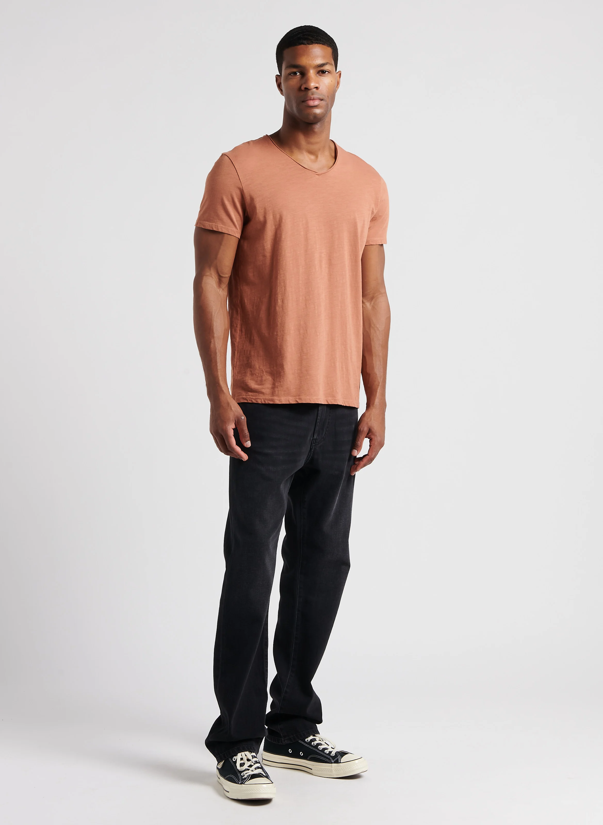 Jean regular-fit en coton | Noir