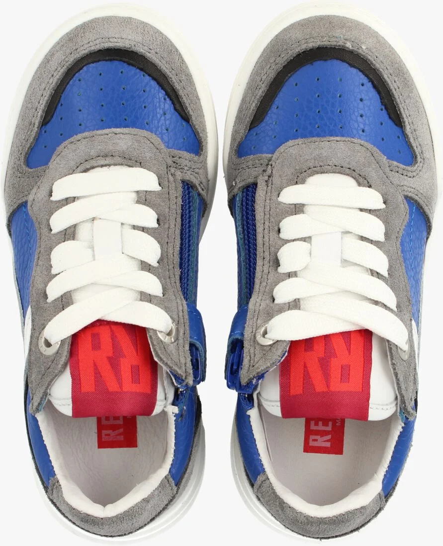 RED-RAG blauwe red-rag lage sneakers 13707