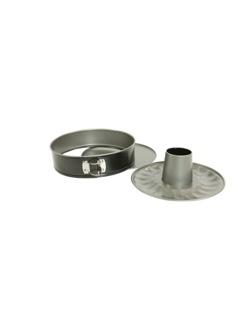 Maitre Patissier Springvorm - Bakproducten - 26 cm Zwart Grijs