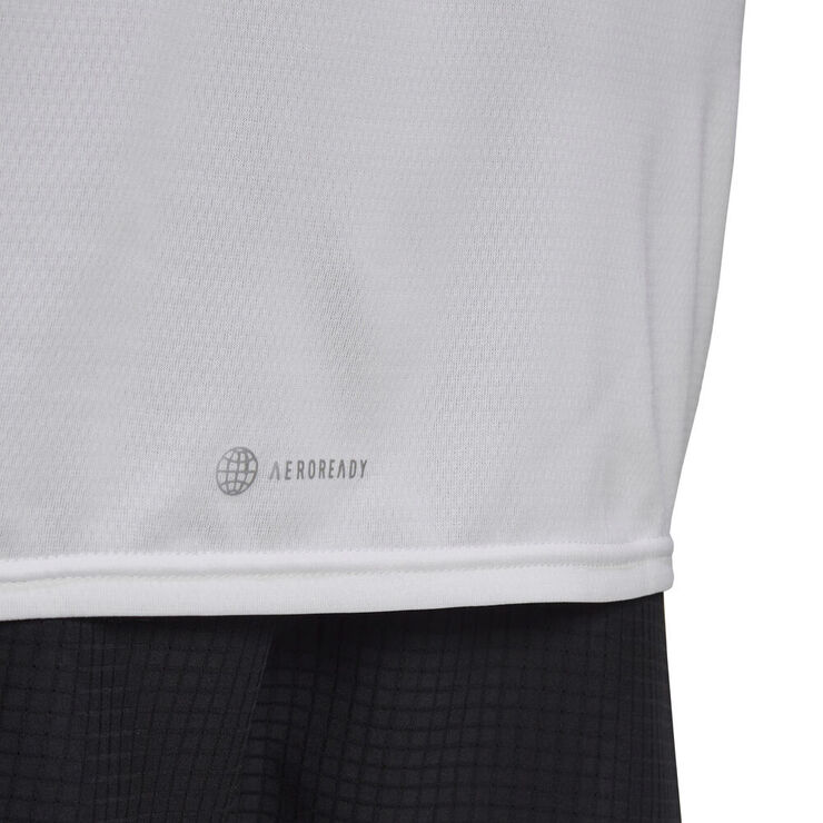 adidas Designed 4 Running løbe T-shirt Hvid