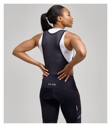 Cuissard Court à Bretelles Femme Le Col Sport Cargo Noir/Noir