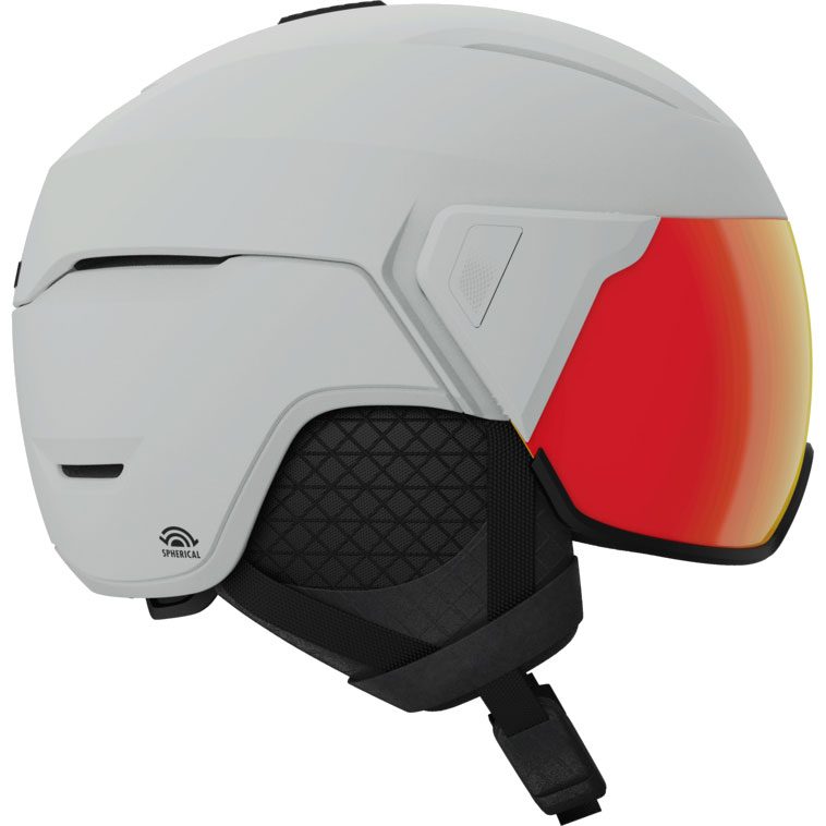 Giro Orbit Spherical Mips® 23/24 Visierhelm matte light grey vivid ember