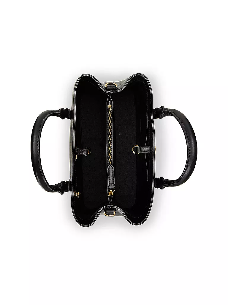 LAUREN RALPH LAUREN Ledertasche - Henkeltasche MARCY 26 Small schwarz