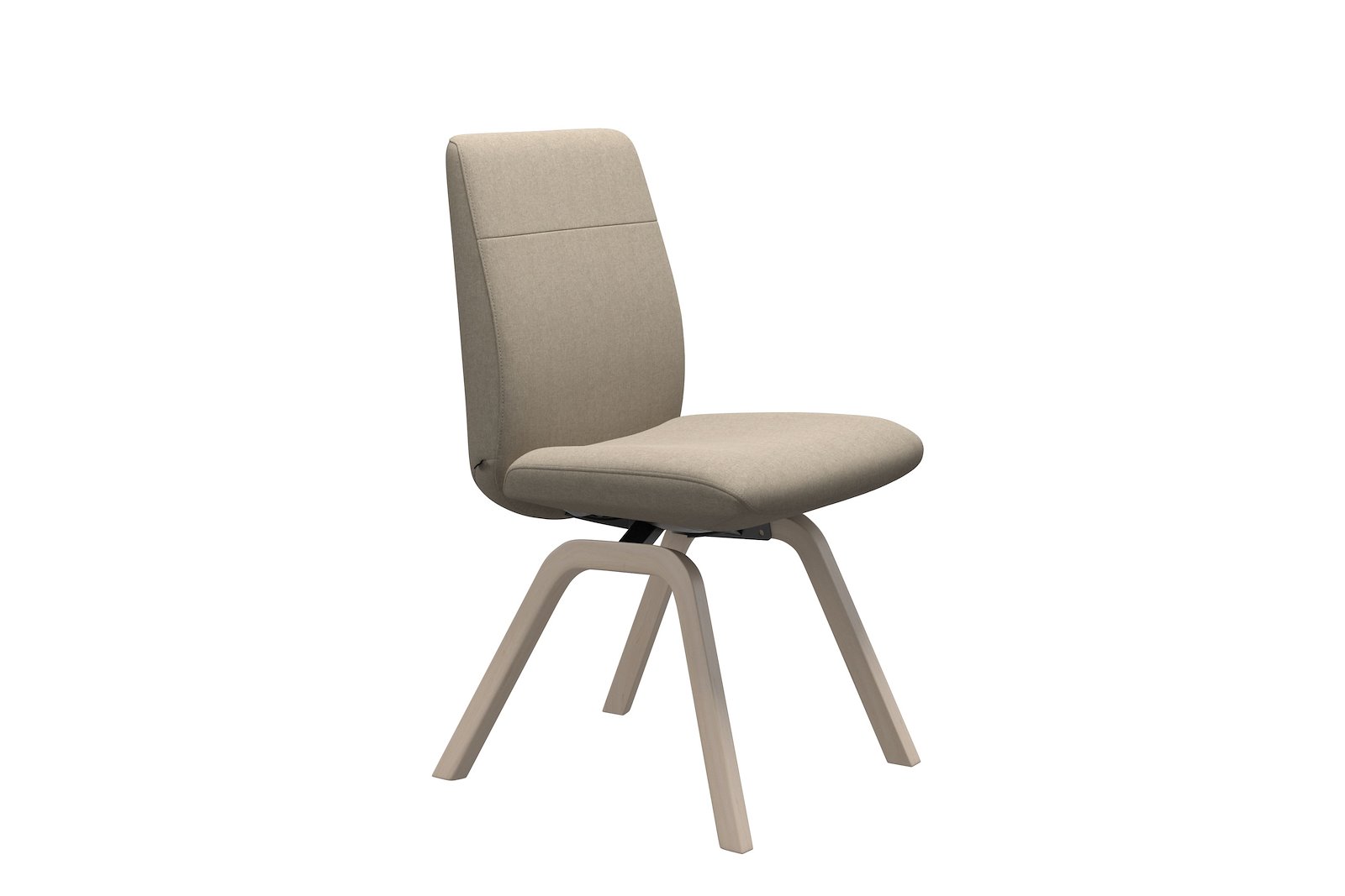 Chilli spisestol Tekstil Calido - Light Beige - Whitewash