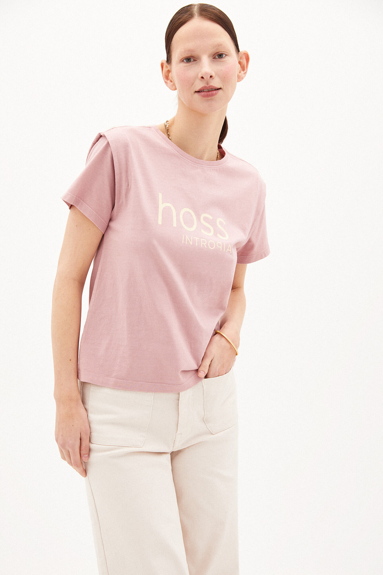 Camiseta Fabiola Hoss Intropia - Rosa