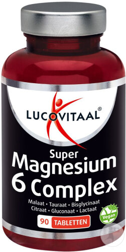 Lucovitaal Super Magnésium 6 Complex 90 Comprimés