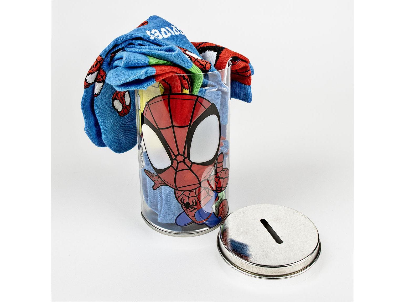 MEALHEIRO   4 MEIAS SPIDEY MODELOS SORTIDOS