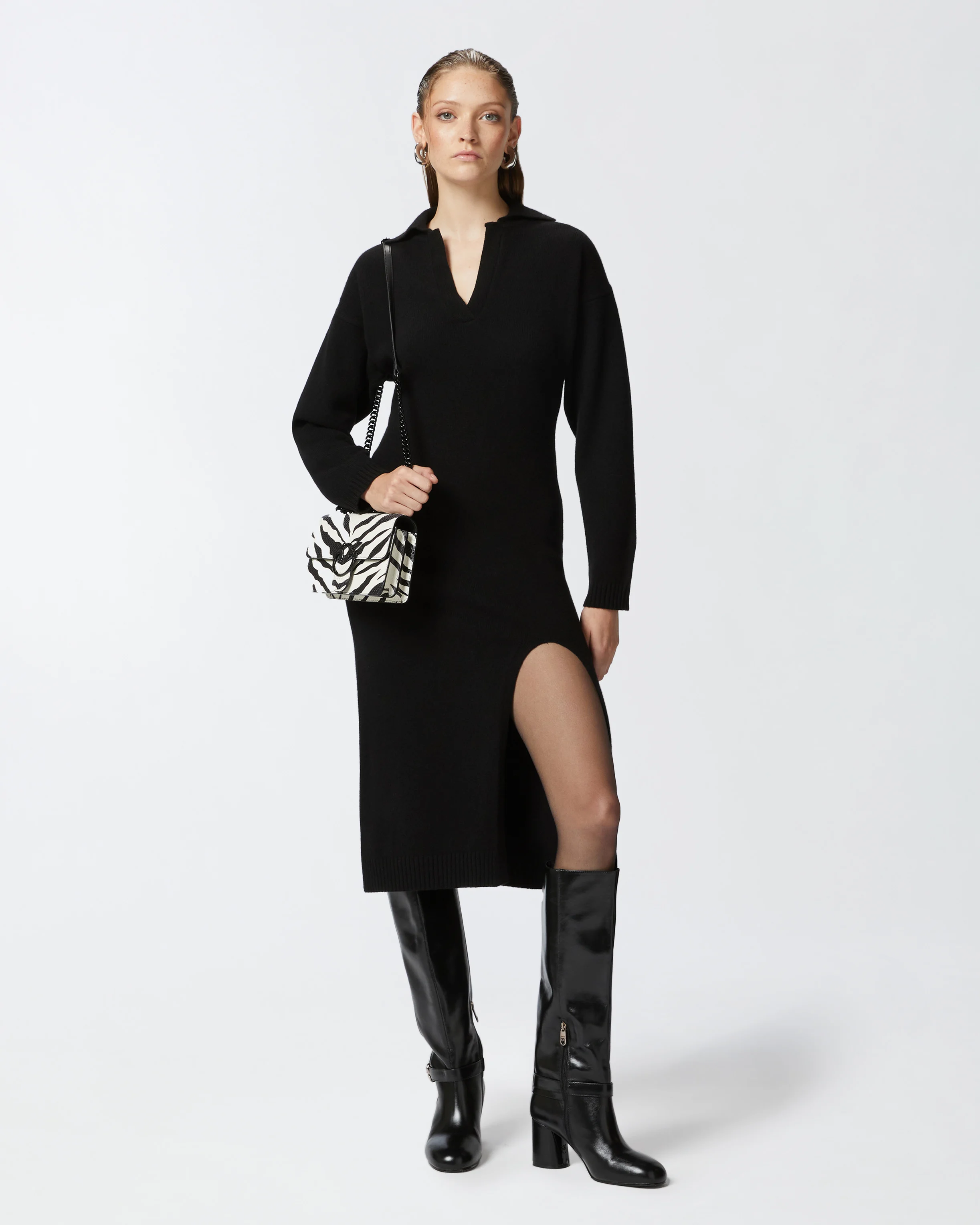 Robe longue | Noir