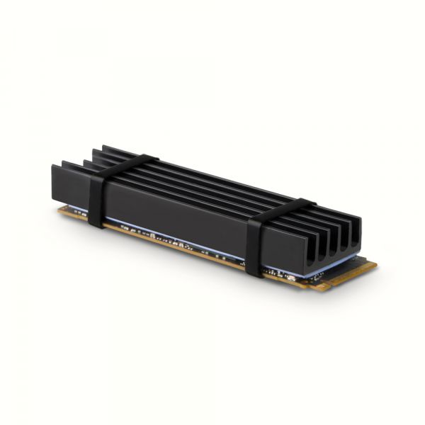 AXAGON Dissipador Passivo M.2 SSD, 80mm SSD, ALU, silicone thermal pads, height 10mm