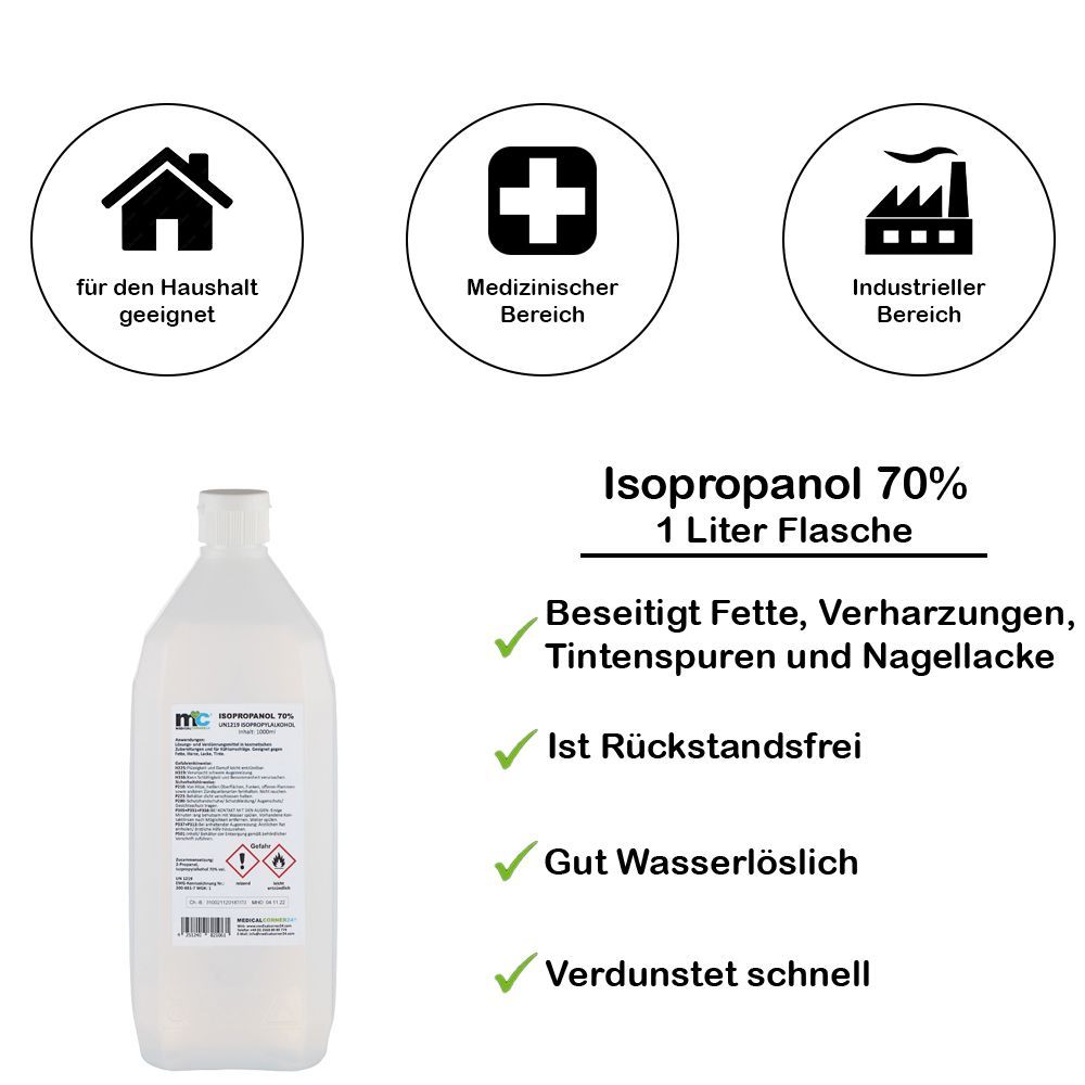 Medicalcorner24 Isopropanol 70%