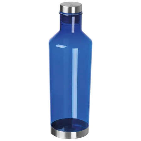 Macma Transparente Trinkflasche aus Tritan, 800 ml, blau
