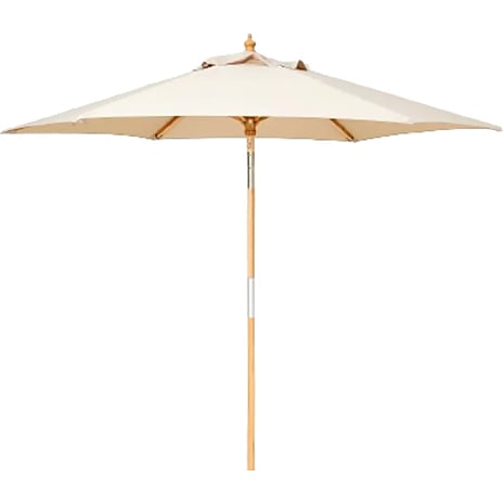 Florence parasol - Sandfarvet
