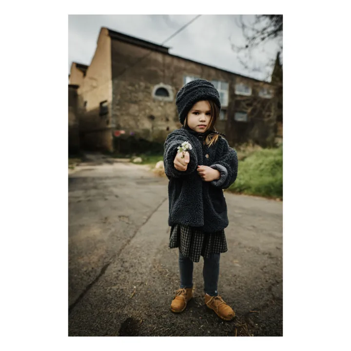 Lilinoa Manteau Façon Fourrure Armance | Gris