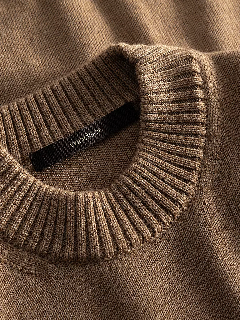 WINDSOR Pullover camel