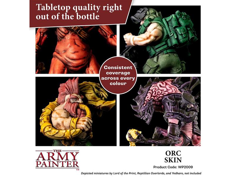 The Army Painter Spezial-Farbe Speed Paint: Orc Skin 18 ml Einschichtige, schnelle Bemallösung