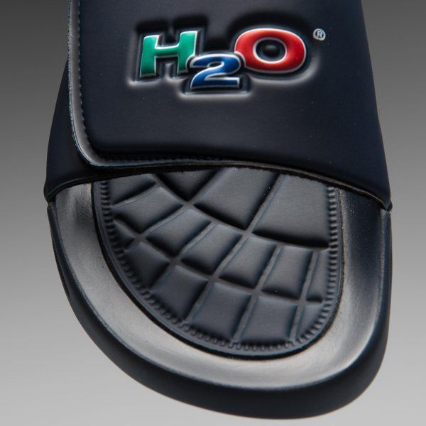 H2O Claquettes Velcro - Bleu Marine
