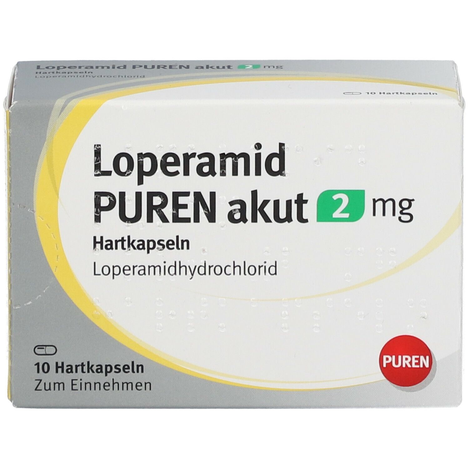 Loperamid PUREN akut 2 mg