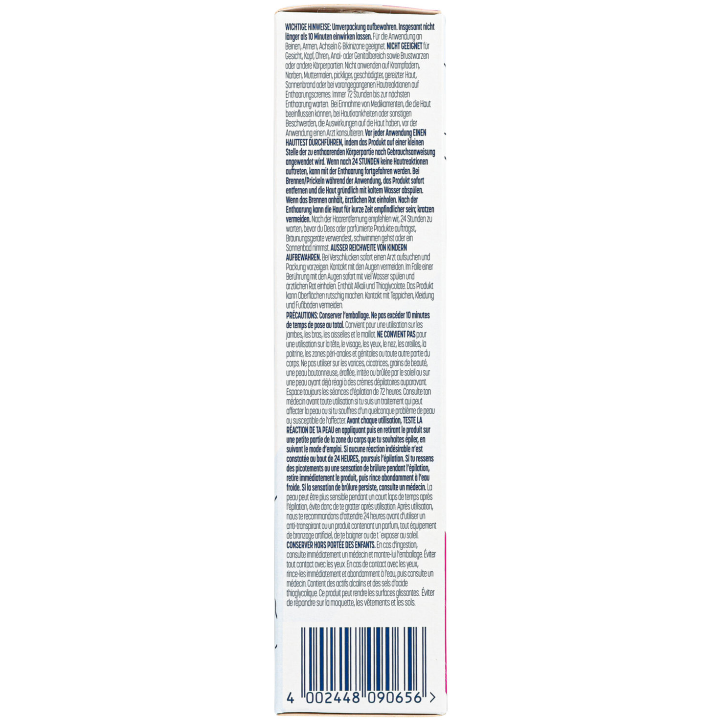 Veet Haarentfernungscreme sensible Haut 100 ml