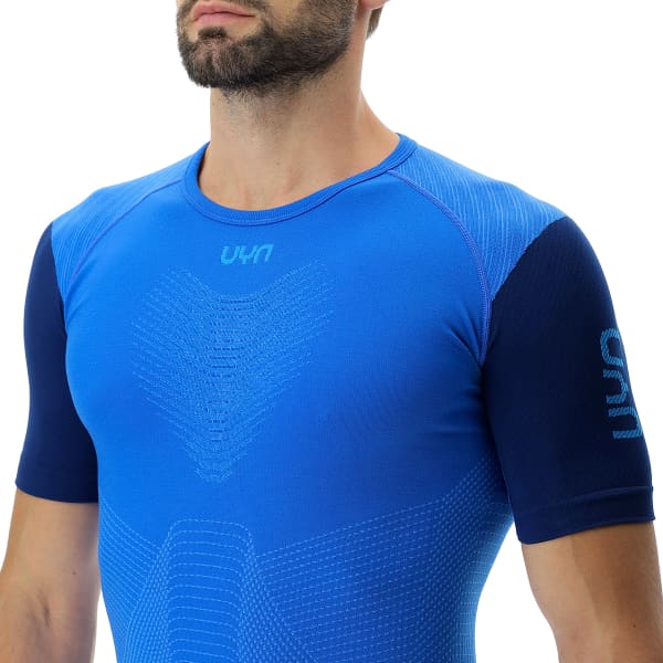 T-shirt running UYN MAN RUNNING PB42 OW SHIRT SULPHUR SPIRNG/PEACOT