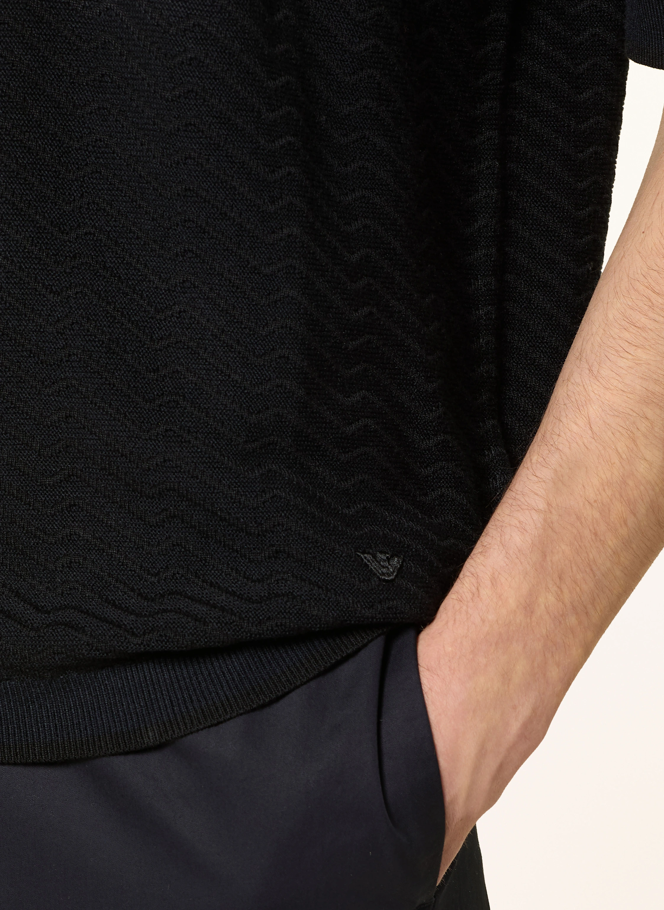 EMPORIO ARMANI Strick-Poloshirt