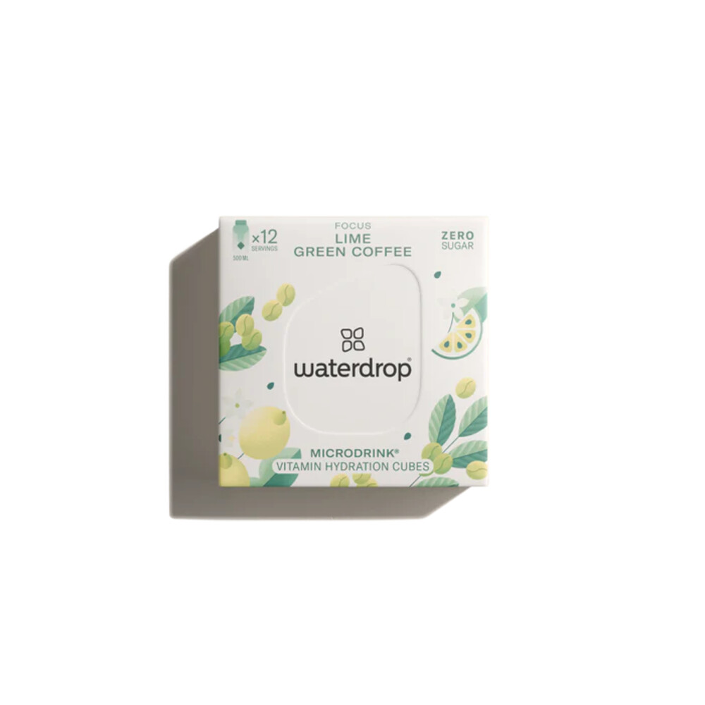 3x Waterdrop Microdrink Hydratatieblokjes Focus12 stuks