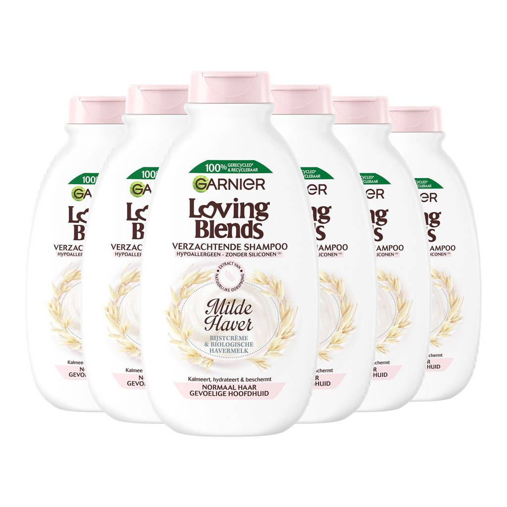 TopMilde Haver shampoo - 6 x 300 ml - voordeelverpakking
