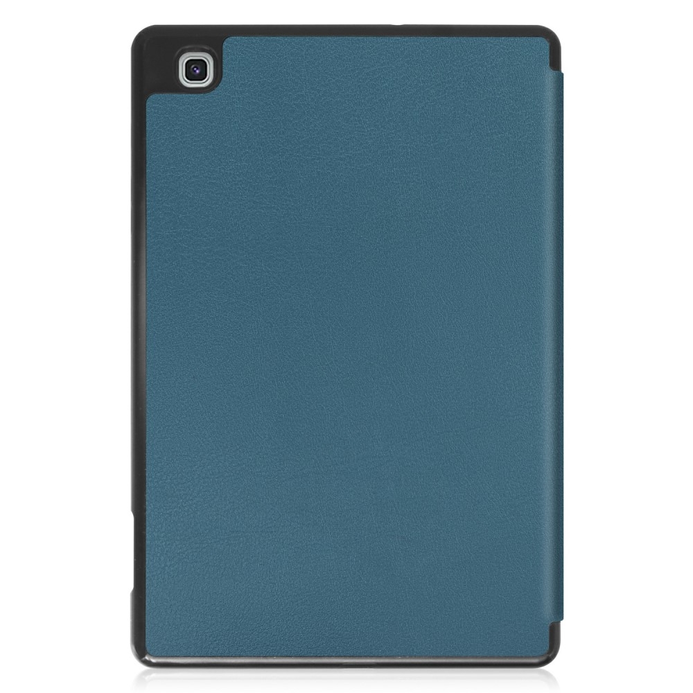 Samsung Galaxy Tab S6 Lite (2024/2022/2020) Leder Tasche Smart Case Hülle S-Pen Halterung - Blau / Grün