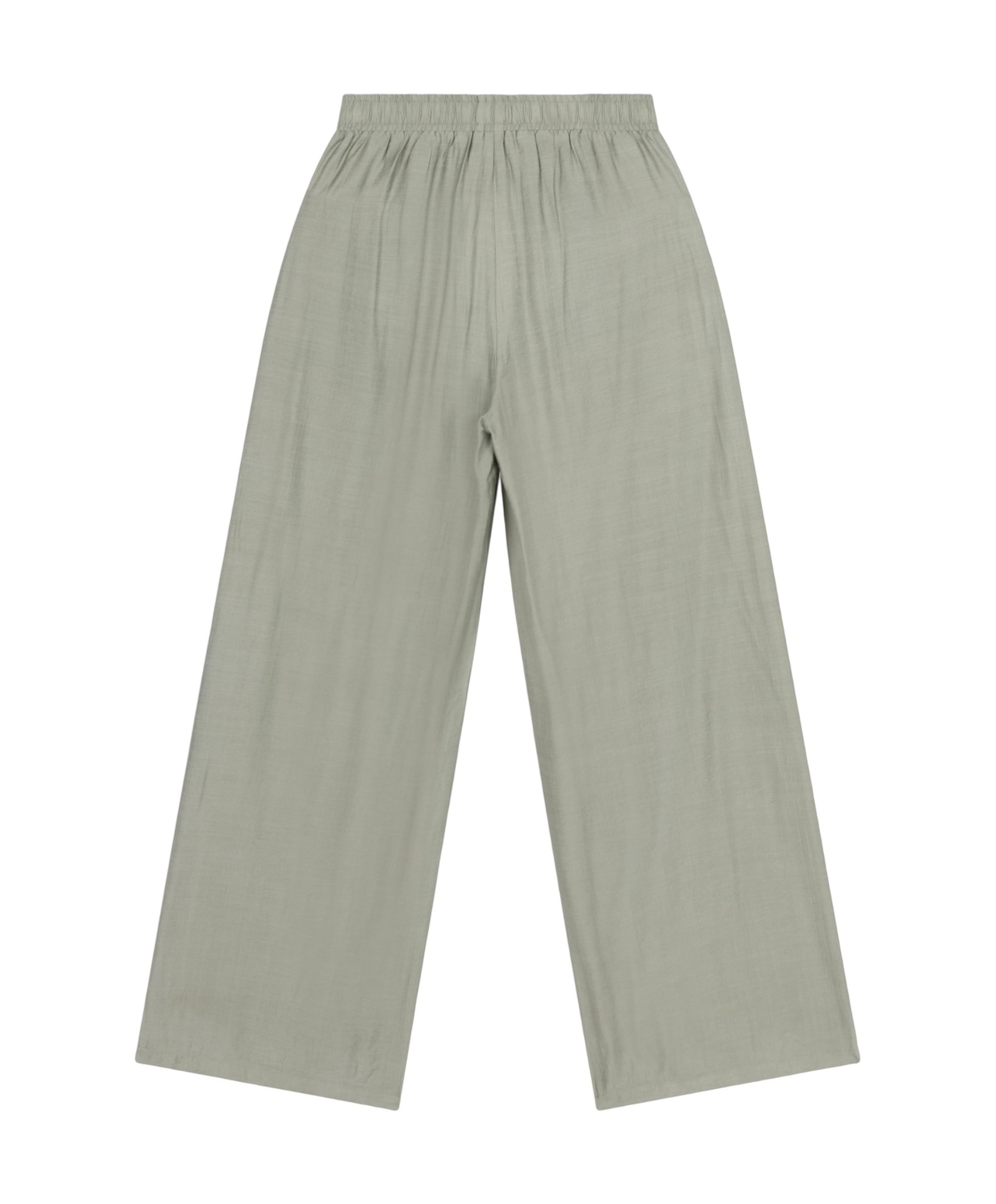 Alix The Label IRREGULAR WIDE LEG dames broek groen