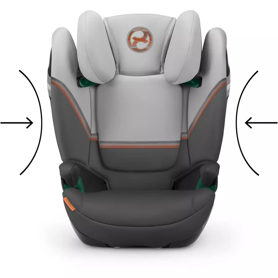 cybex GOLD Kindersitz Solution S2 i-Fix Lava Grey