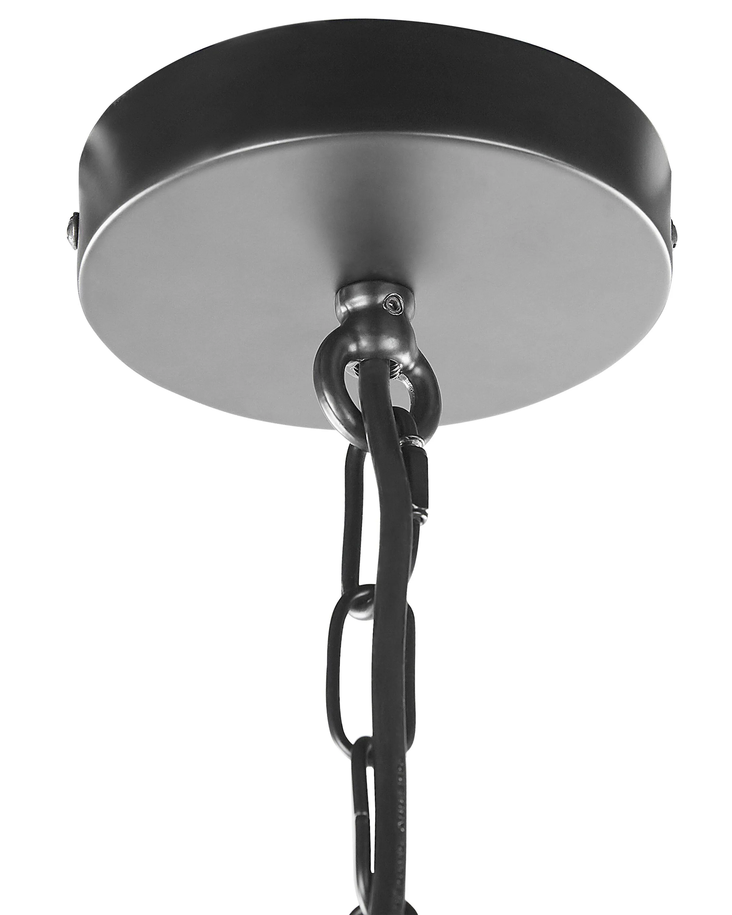 Set van 2 hanglampen BASHILO Metaal Zwart