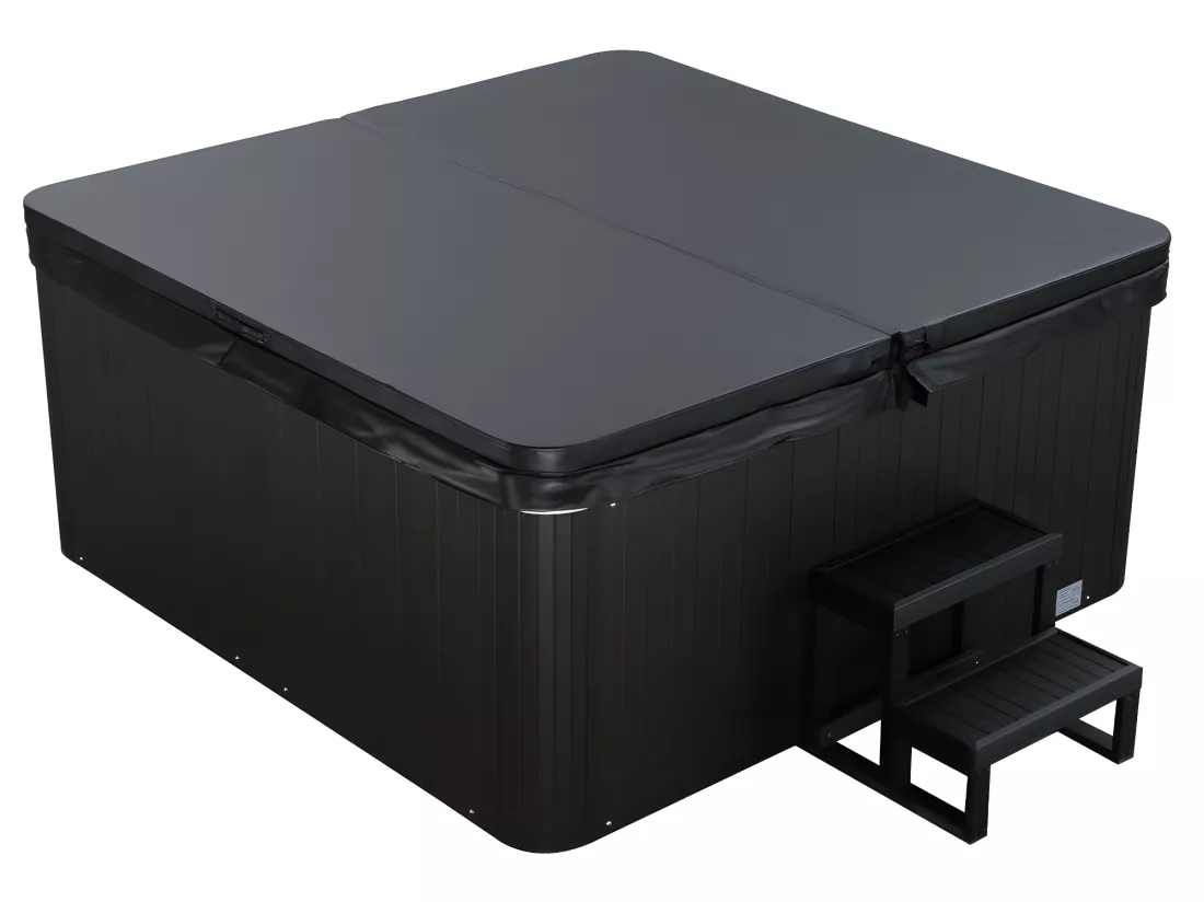 Spa 6 places blanc avec accessoires - Gamme Prestige COMINO - 128 jets - L220 x P220 x H97cm - système Balboa
