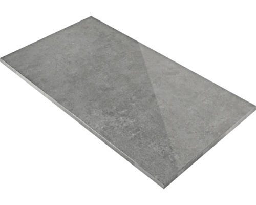 MIRAVA porseleinen wand- en vloertegel MANHATTAN Antraciet 30 x 60 x 0,9 cm satijnen afwerking (lappato) gerectificeerd