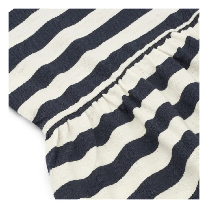 Liewood Robe Coton Bio Rayée Lima | Bleu marine