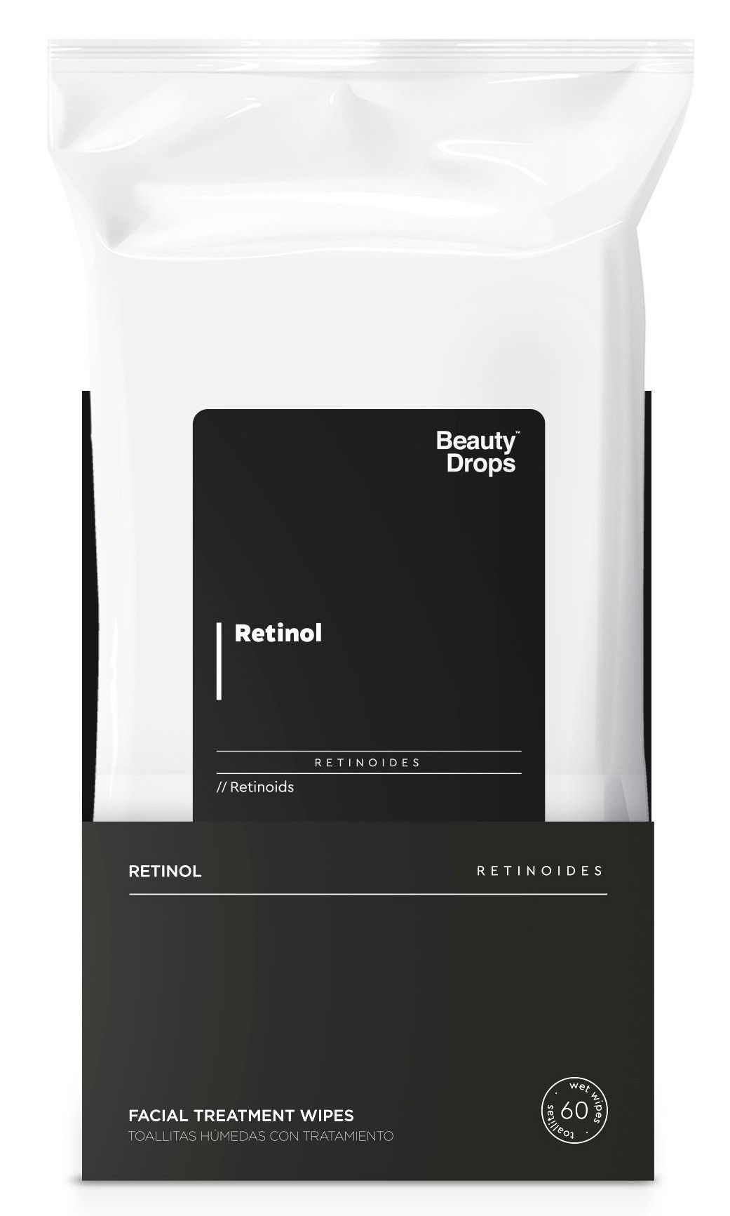 Toallitas Desmaquillantes con Retinol Toallitas y algodones