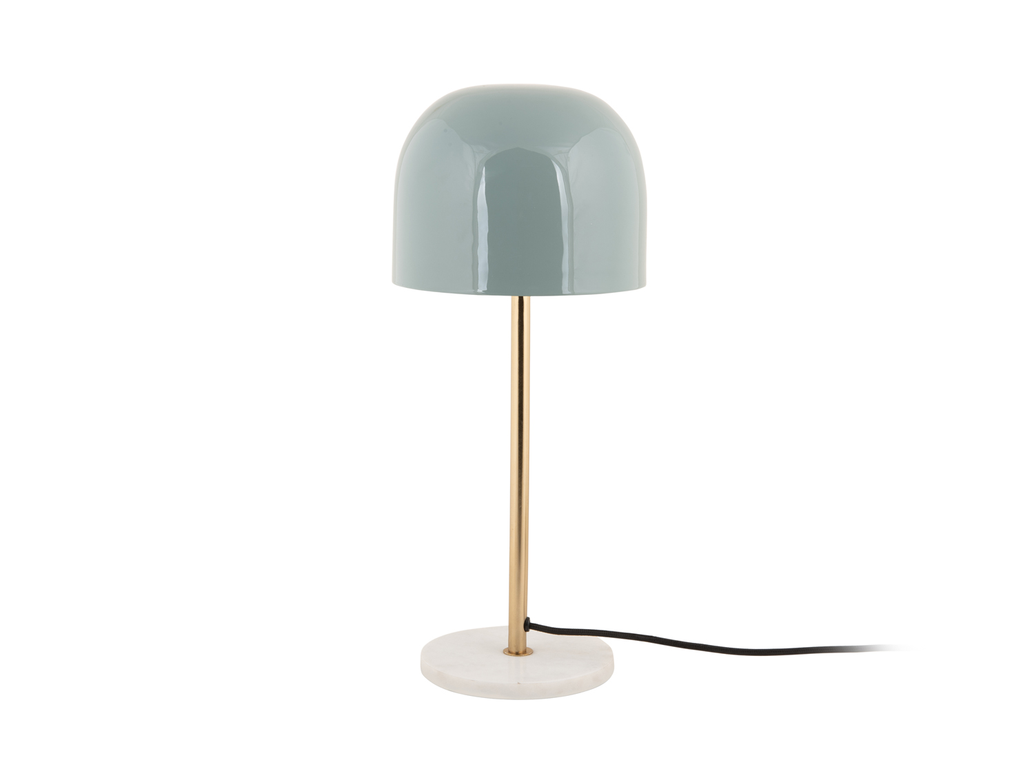 Table lamp Manta enamel misty blue