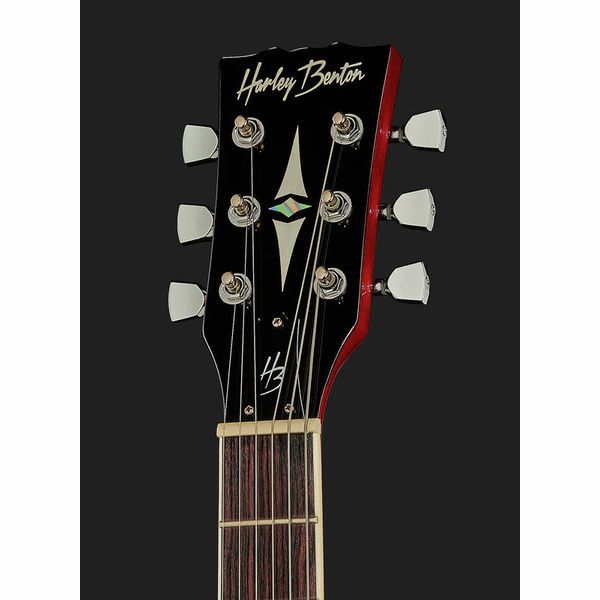 Harley Benton DC-580LH CH Vintage Ser Bundle