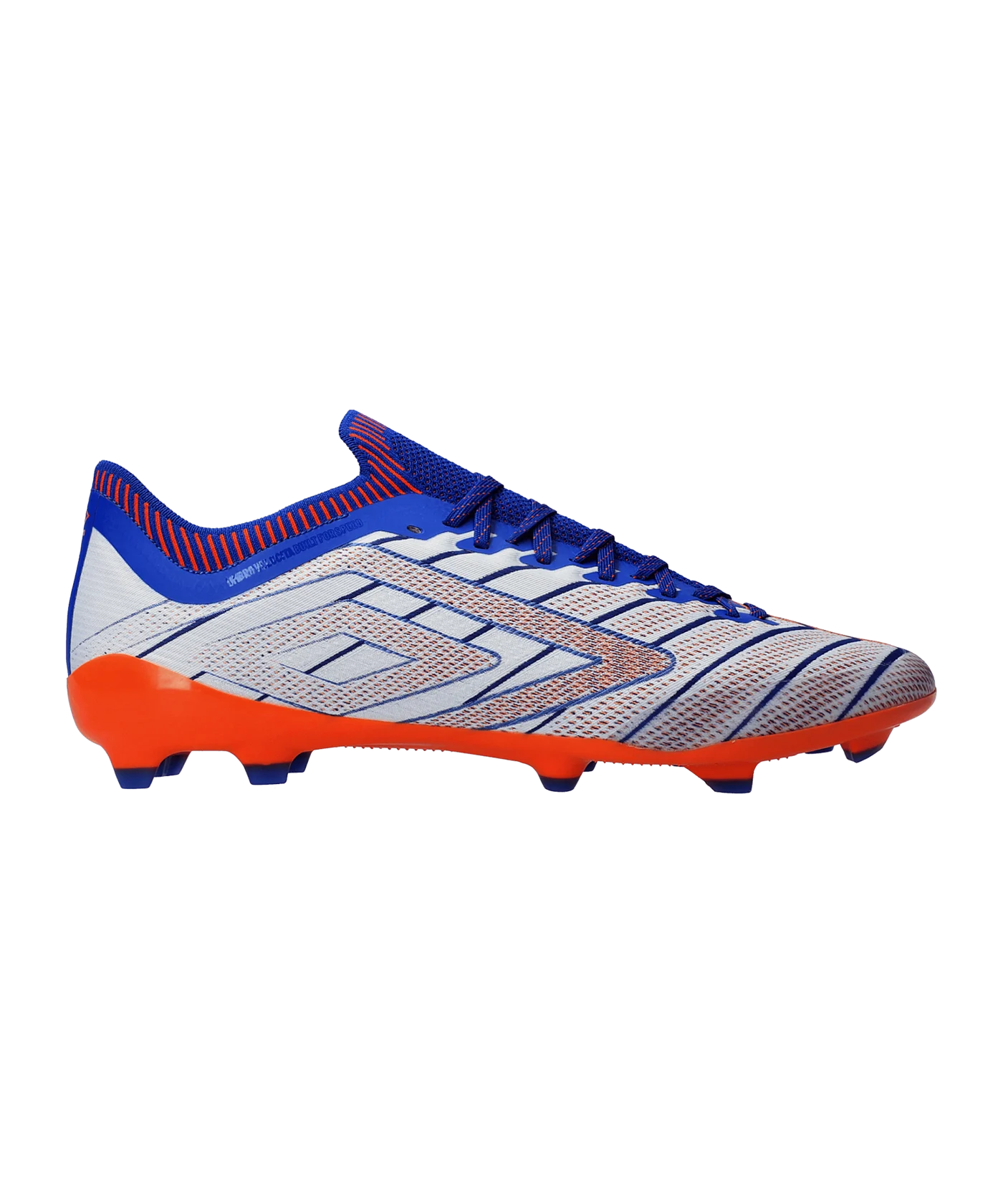Umbro Velocita Elixir Pro FG Weiss Blau FLUK