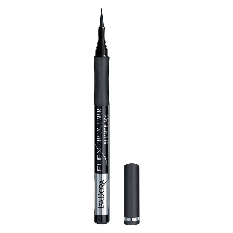 IsaDora Flex Tip Eyeliner #81 Matt Black 1,2ml