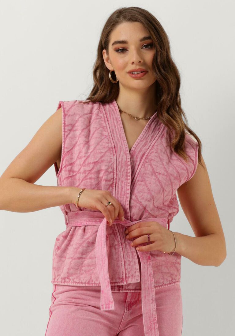 FREEBIRD roze freebird gilet golda