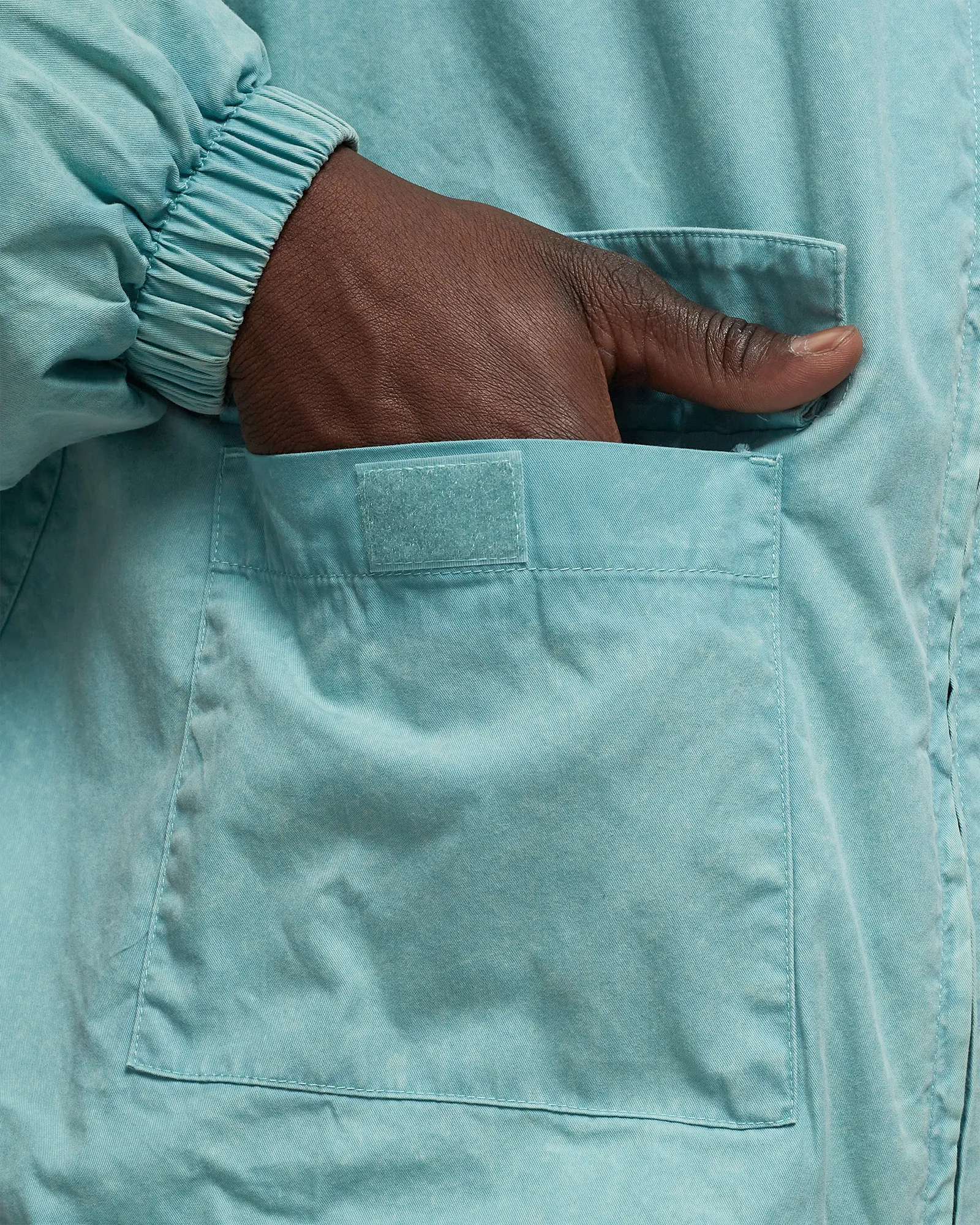 PATTA Acid Washed Track Jacket