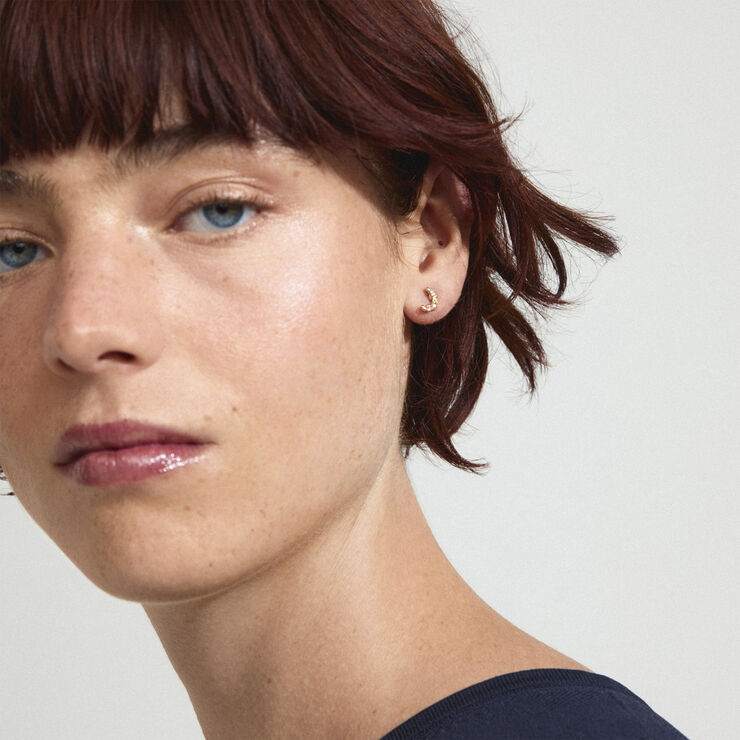 Pilgrim KORA earrings gold-plated Guld