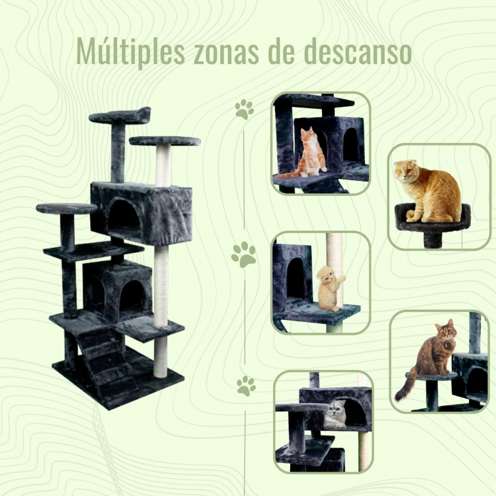 Arranhador para gatos CINZA 10KG