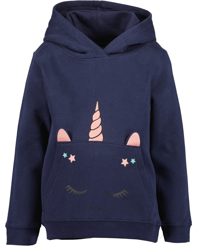 Blue Seven Kapuzensweatshirt , mit tollem Einhorn-Motiv