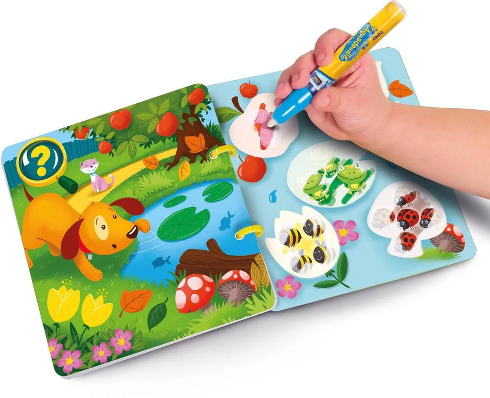 AQUADOODLE - MON LIVRE DE COLORIAGE & D'ACTIVITÉS