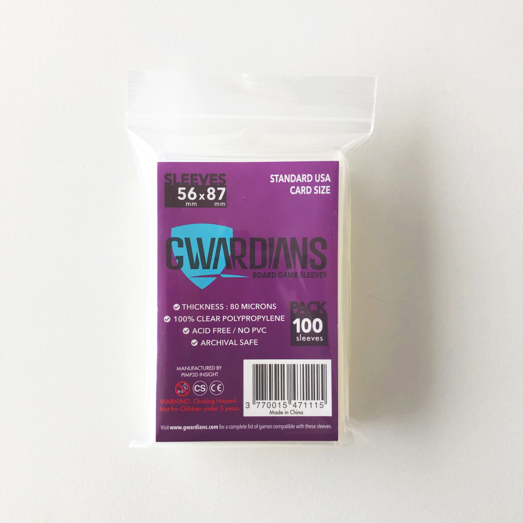 Gwardians Sleeves Premium - 56 x 87mm - 100p