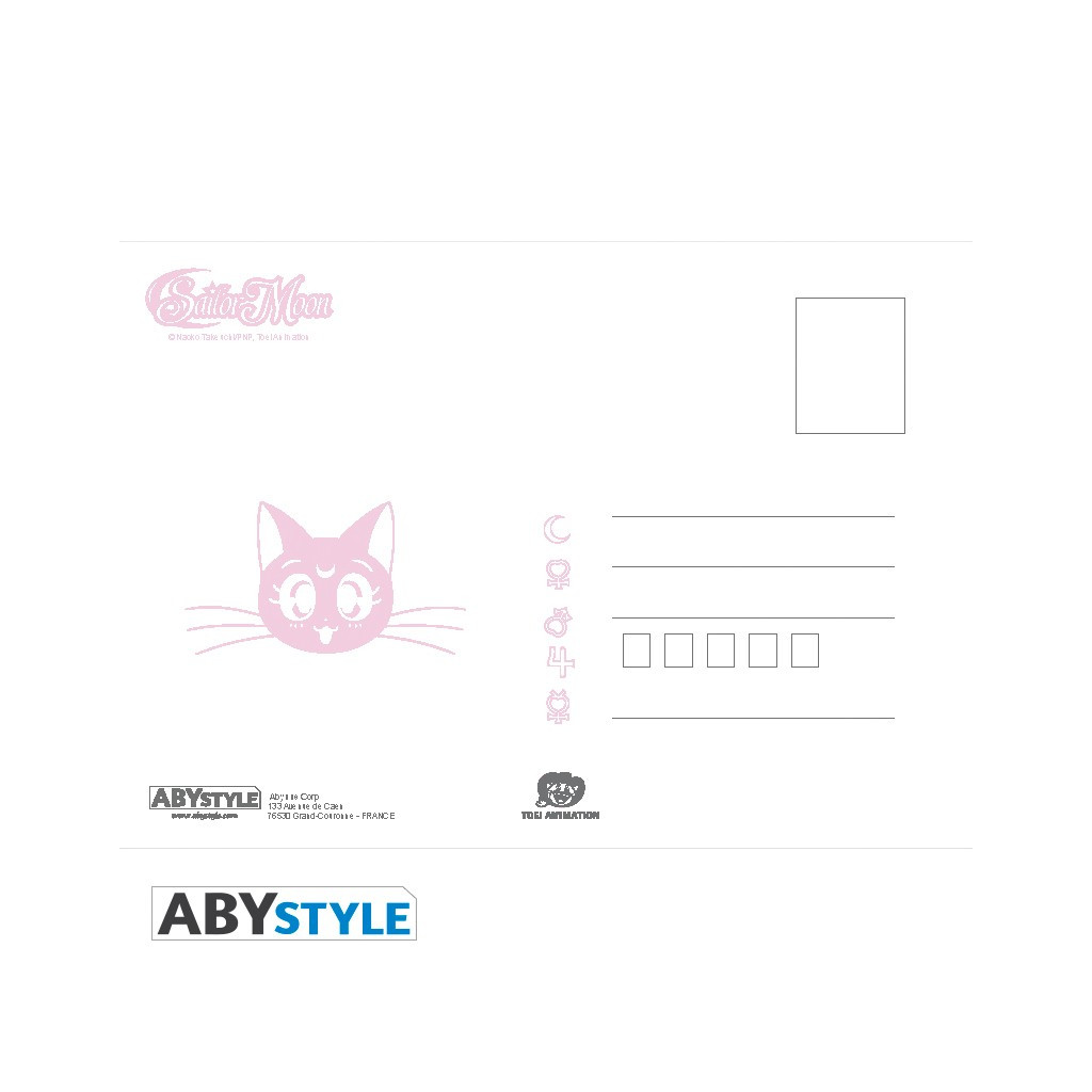 Sailor Moon - Cartes Postales Set 1