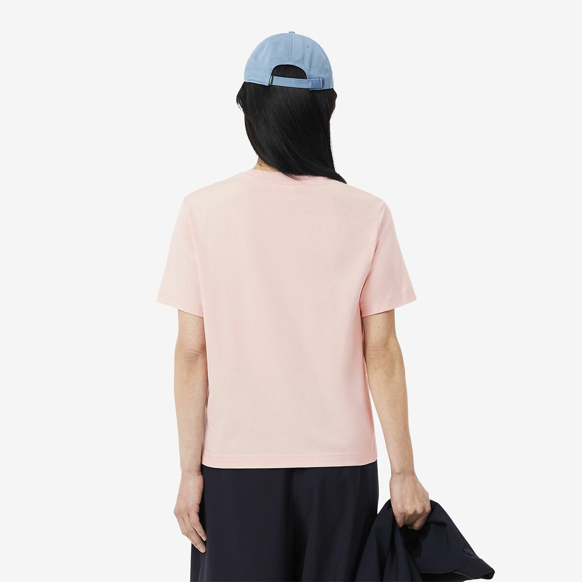 LACOSTE<br>Camiseta de gola redonda