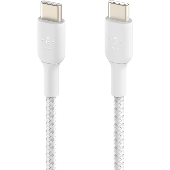 Belkin BoostCharge câble USB 2 m USB C 60 W Blanc