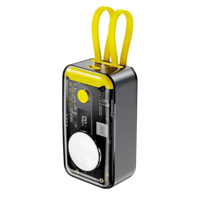 4-i-1 CyberPunk 10000mAh Powerbank 22.5W hurtig opladning